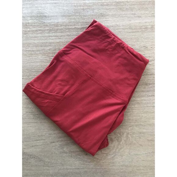 Solid Color Leggings With Side Pockets - Picture 6 of 10